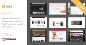 Mühle - Modernes WooCommerce Vorlage (aka Mommester)