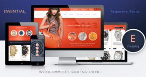 Wesentlich - Responsive WooCommerce eCommerce und Auktion Vorlage