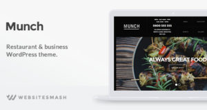 Munch – Restaurant & Business WordPress Layout