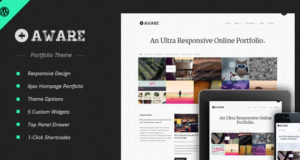 Bewusst – Responsive WordPress Portfolio Template
