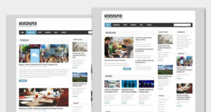 Zeitung - Blog und Magazin WordPress Vorlage