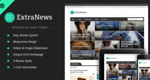 ExtraNews – Responsive News und Magazin Template