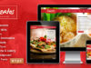 Lezzatos: Responsives WordPress Layout des Restaurants
