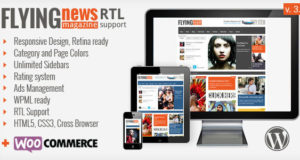 FlyingNews – Responsives Magazin Thema