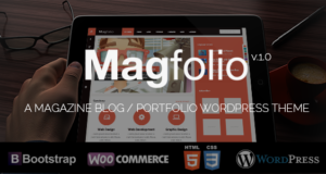 Magfolio - WP WooCommerce Portfolio Blog Thema