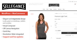 Sellegance – Responsives WooCommerce-Thema