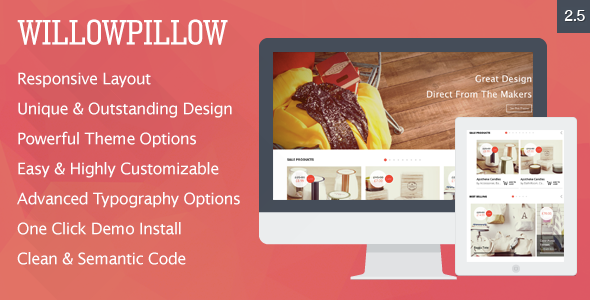 WillowPillow – High Conversion eCommerce Vorlage