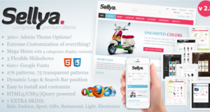 Sellya - Responsives WooCommerce-Thema
