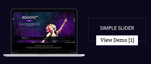 Responsives WordPress Template von Rockon