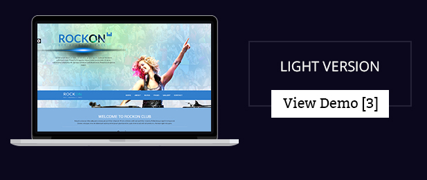 Responsives WordPress Template von Rockon