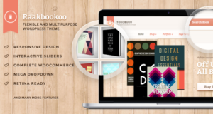 Raakbookoo - Woocommerce Layout für Buchladen