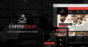Coffee Shop - Responsive WP Thema für Restaurant
