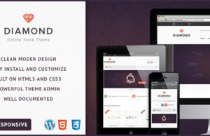Diamant – Responsive WooCommerce Vorlage