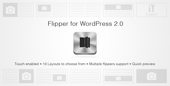 WordPress Flipper 2.0: Flipbook Style Schieber!