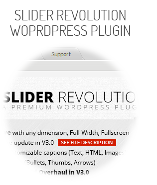Revolution Slider Plugin