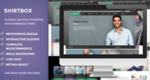 Shirtbox - Flaches WooCommerce Mehrzweckthema