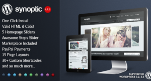Synoptische Premium WordPress Vorlage