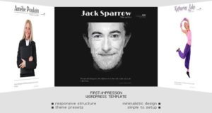 Erster Eindruck - WordPress Template - Responsive