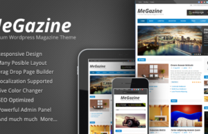 Megazine – Responsives WordPress Template