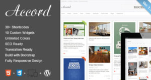 Accord - Responsives WordPress Blog Layout
