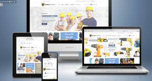 456 Industrie - Reparaturwerkzeuge Geschäft & Konstruktion / Bau / Renovierung WP Vorlage