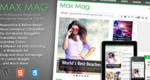 Max Mag – Responsives WordPress Magazin Thema