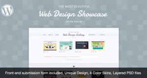Webdesign Showcase – WordPress Layout