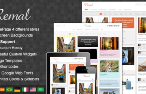 Remal – Responsives WordPress Blog Layout