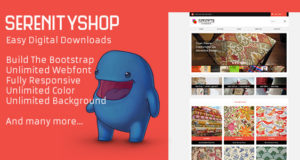 Serenityshop - EDD - Einfaches digitales Downloads Layout