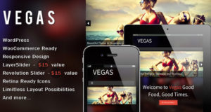 Vegas - Responsives WordPress Layout