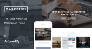 Marktify - Digitaler Marktplatz WordPress Template