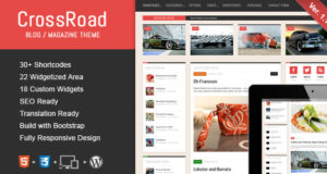 CrossRoad - Responsives WordPress Magazin / Blog
