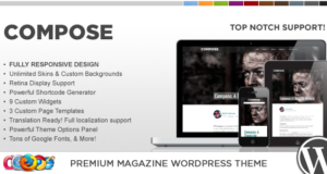 WP komponieren responsive WordPress Vorlage