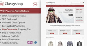 ClassyShop - Responsives Thema von WooCommerce