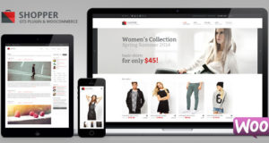Shopper Mehrzweck Woocommerce WordPress Vorlage
