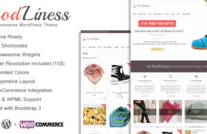 GoodLiness – Retina Responsive WooCommerce Template