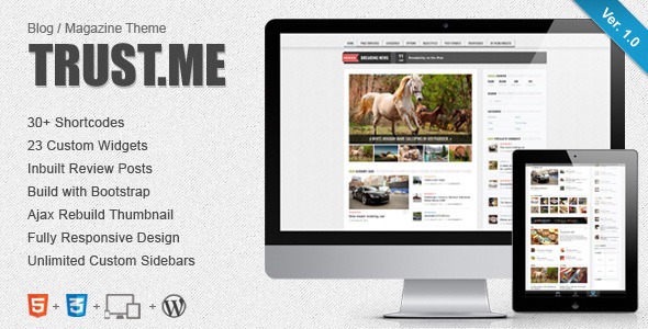 Luchs 3 in 1 - Retina Responsive Wordpress Template