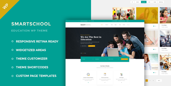 Smartsschool - Bildung WordPress Vorlage