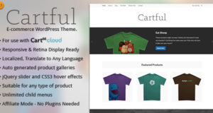 Cartful - Ecommerce WordPress Layout für Cart66