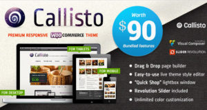 Callisto WooCommerce - Responsives Premium-Thema