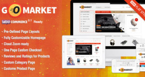 WooCommerce Supermarkt-Thema - GoMarket