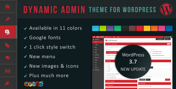 Dynamisches Admin Layout für WordPress