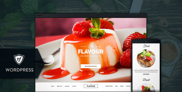 Das Geschmack – Restaurant WordPress Vorlage