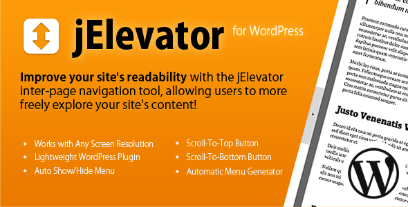 jElevator Plugin für WordPress