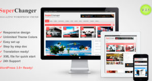 SuperChanger - Responsives WordPress Template