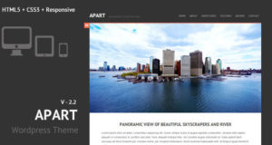 Apart - Responsives WordPress Template