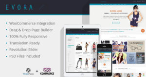 Evora - Responsives E-Commerce-Thema
