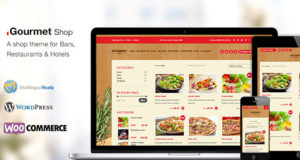 Gourmetladen – Restaurant Bar Shop WordPress Vorlage