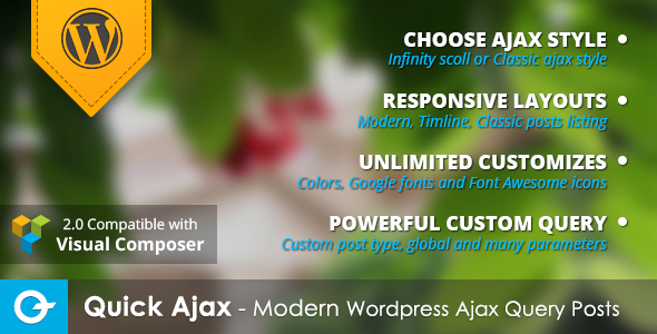 Schnell Ajax - Moderne Wordpress Ajax Query Posts