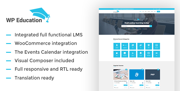 WP Education - Das ultimative Bildungs-WordPress-Template